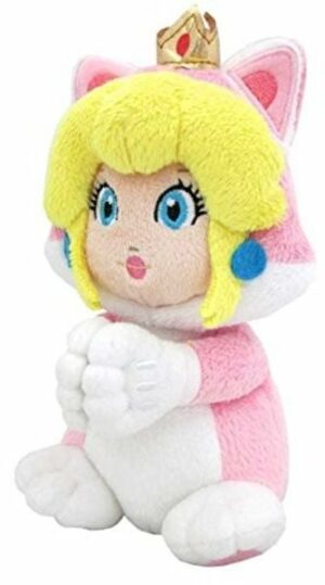 Nintendo Peach Cat Handmagnet-Plüschfigur