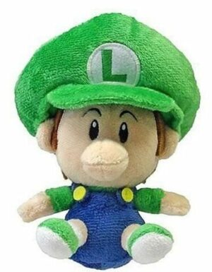 Plüschfigur Baby Luigi / Nintendo Super Mario Brothers